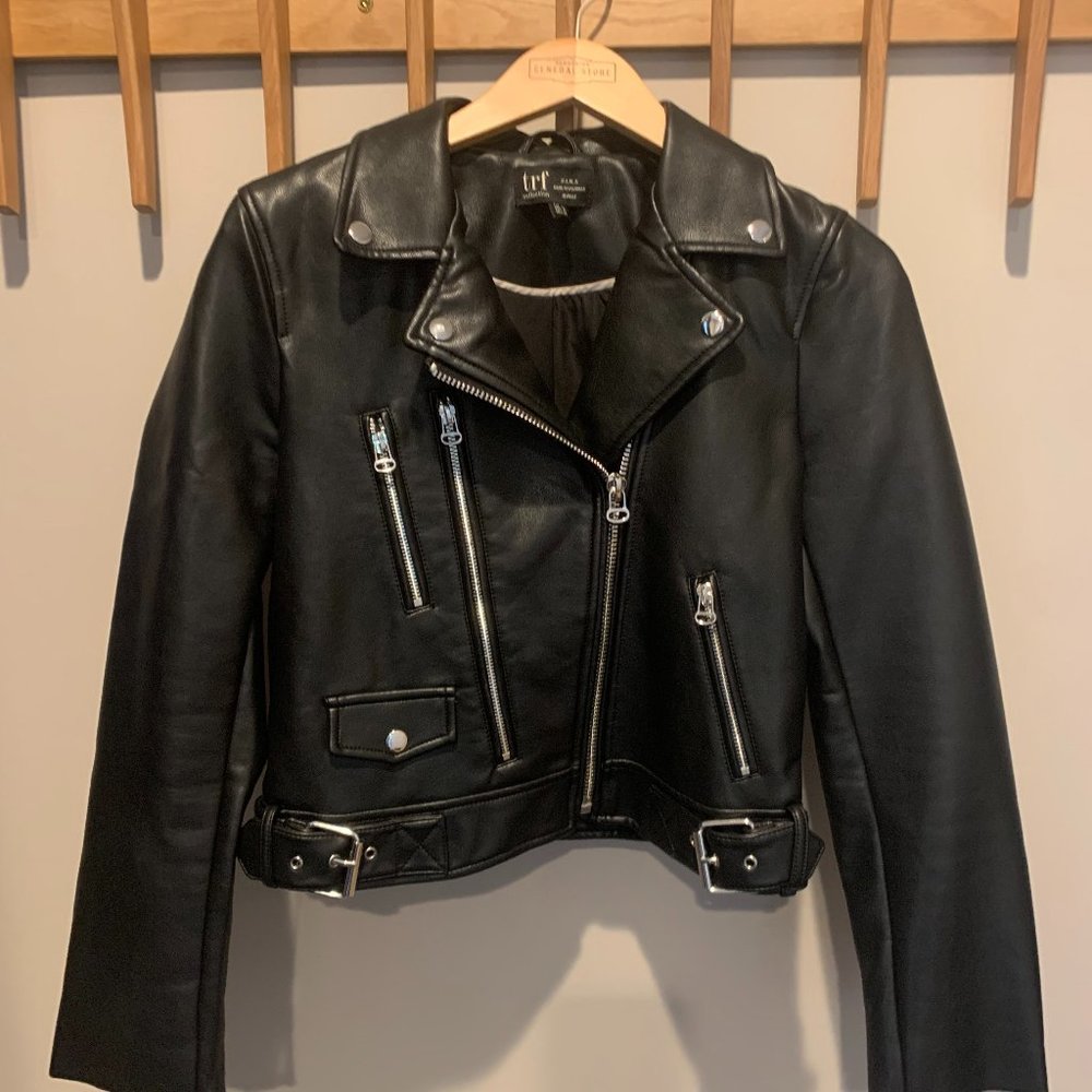 Zara Faux Leather Jacket